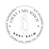 Natural Body Balm open tin showing texture