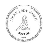Body massage oil in a 4 ounce bottle