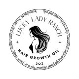 Two ounce hair oil bottle