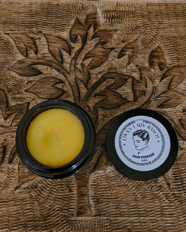Lucky Lady Ranch natural hair pomade jar