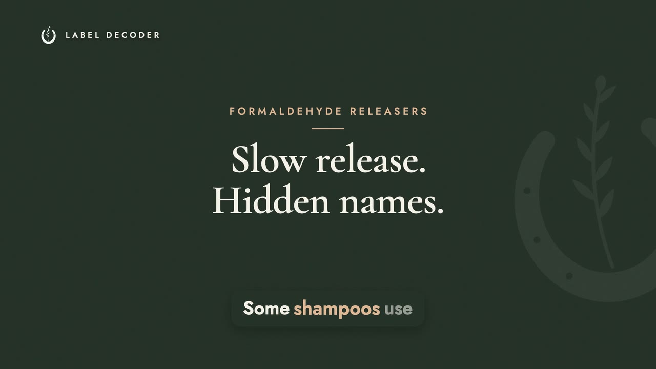 Formaldehyde Releasers: The Hidden Names