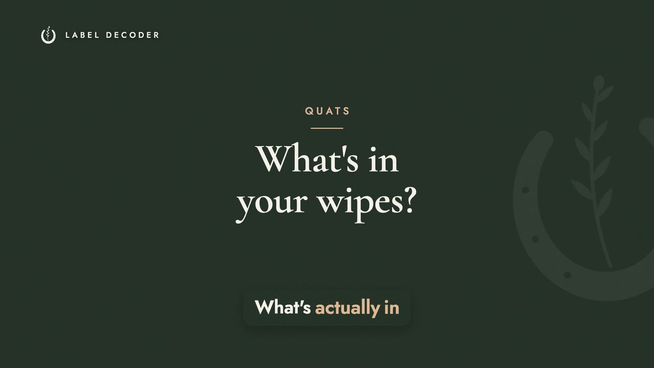 What's Really in Germ-Killing Wipes