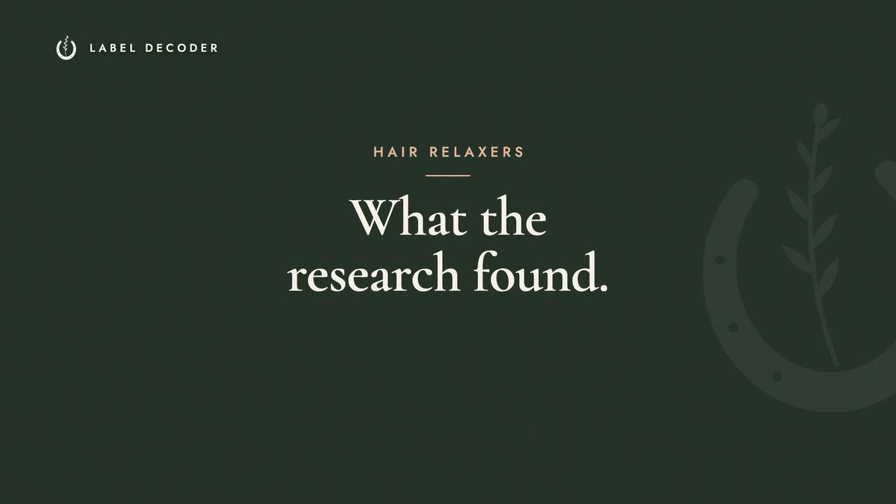 What Research Found About Hair Relaxers