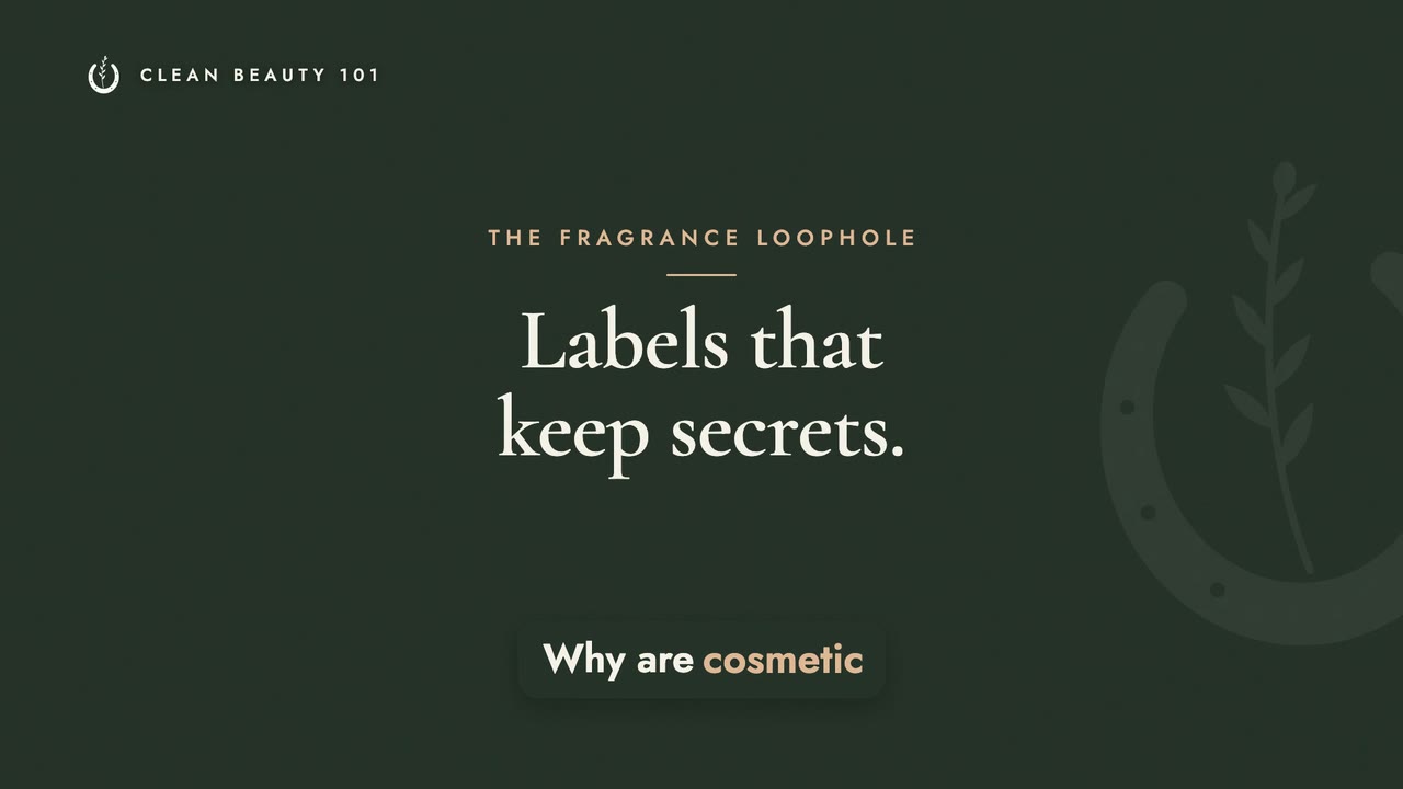 Why Cosmetic Labels Keep Secrets
