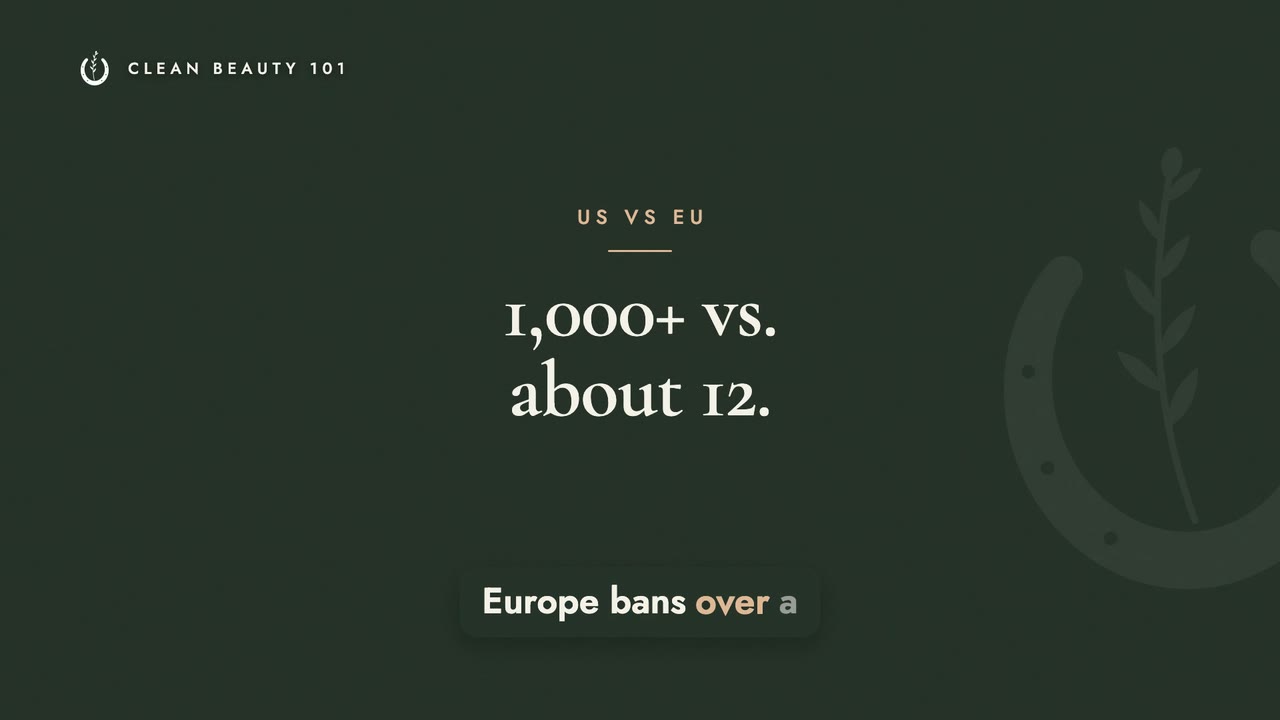 Europe Bans 1,000+ Ingredients. The US?
