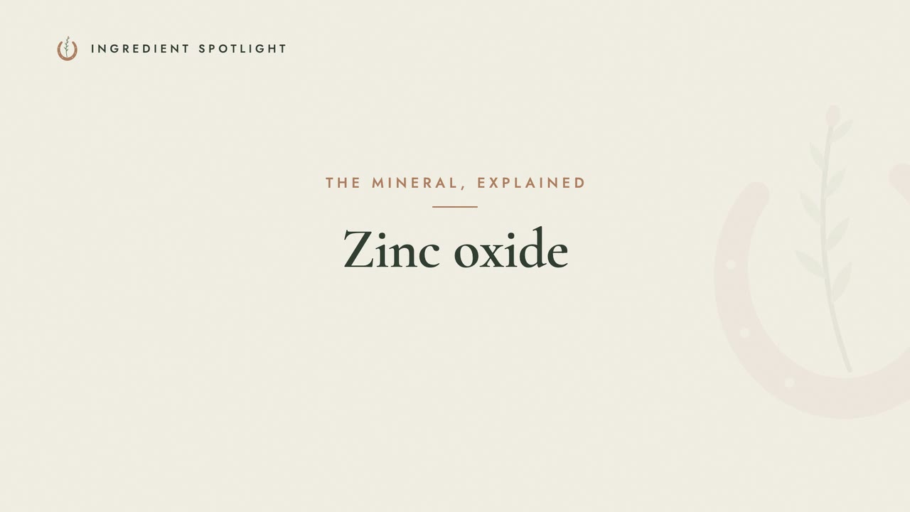 Zinc Oxide: The Mineral, Explained