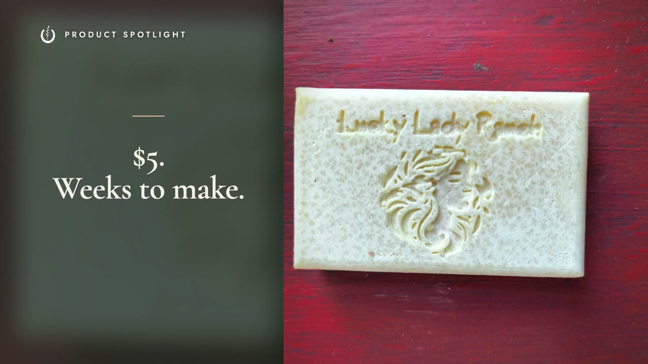 The $5 Soap That Takes Weeks to Make