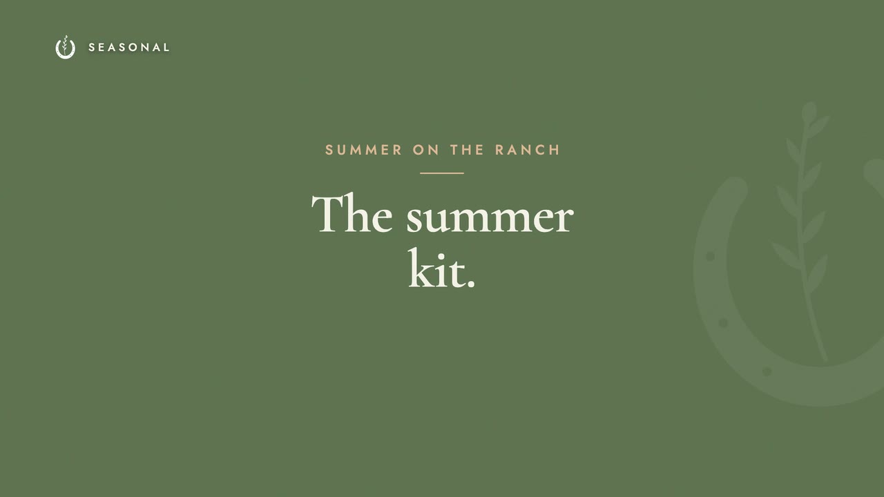 Our Summer Kit for the Porch and the Trail