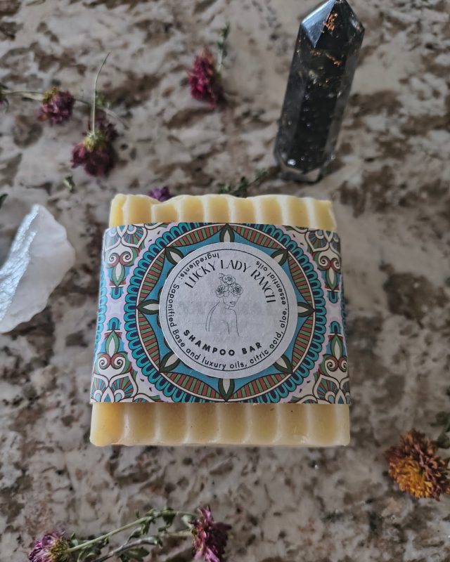 Lucky Lady Ranch natural shampoo bar